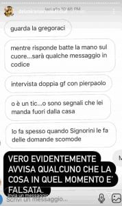 Il messaggio per Elisabetta Gregoraci