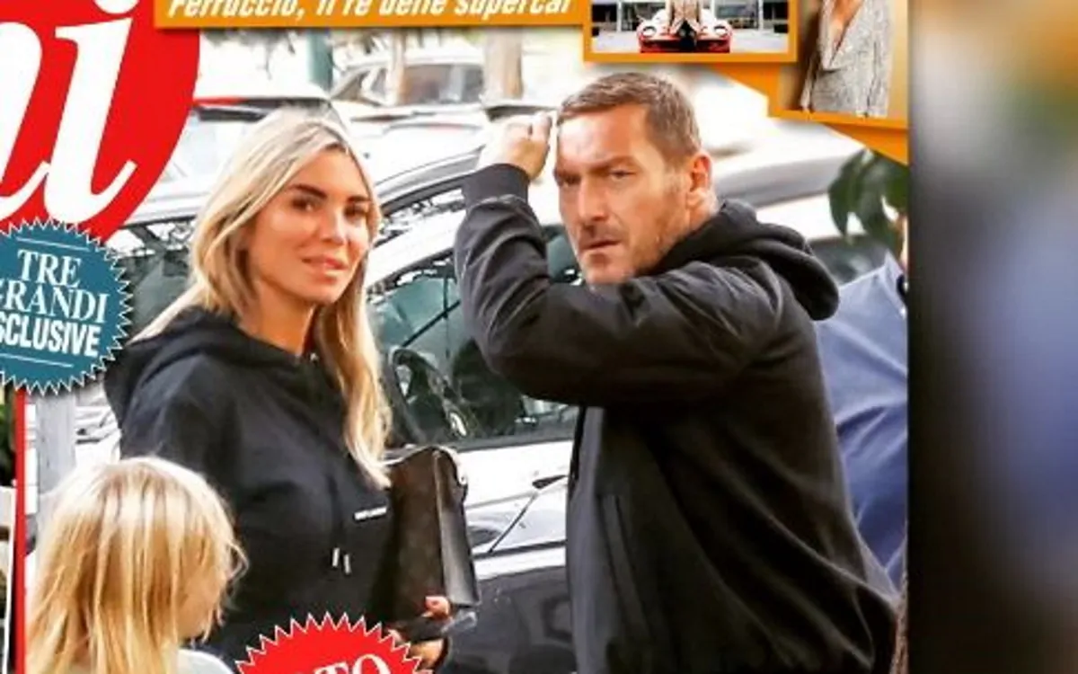 Francesco Totti innamoratissimo di Noemi Controcopertina