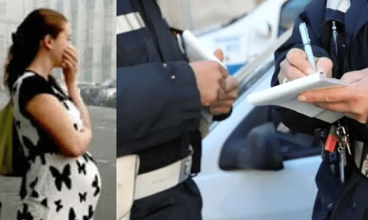 Scandalo! Incinta al nono mese multata dai vigili per un’auto che non