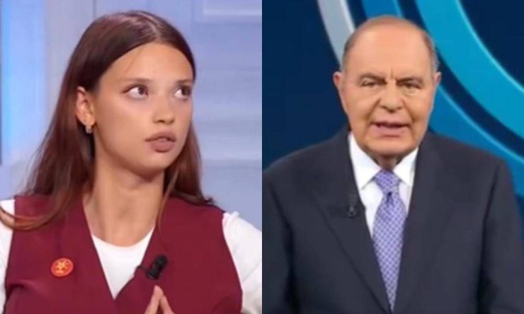 Vespa si scusa, ma Sabrina Brizzola lo affonda in diretta da Bianca Berlinguer: «Scuse molto finte, una scena ridicola» - Baritalia News