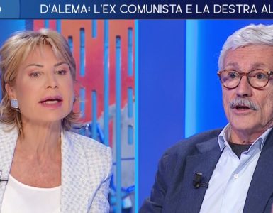 D'Alema perde la pazienza con la Gruber: "Se vuole attaccare Schlein e Conte chiami loro" - Baritalia News
