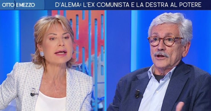 D'Alema perde la pazienza con la Gruber: "Se vuole attaccare Schlein e Conte chiami loro" - Baritalia News