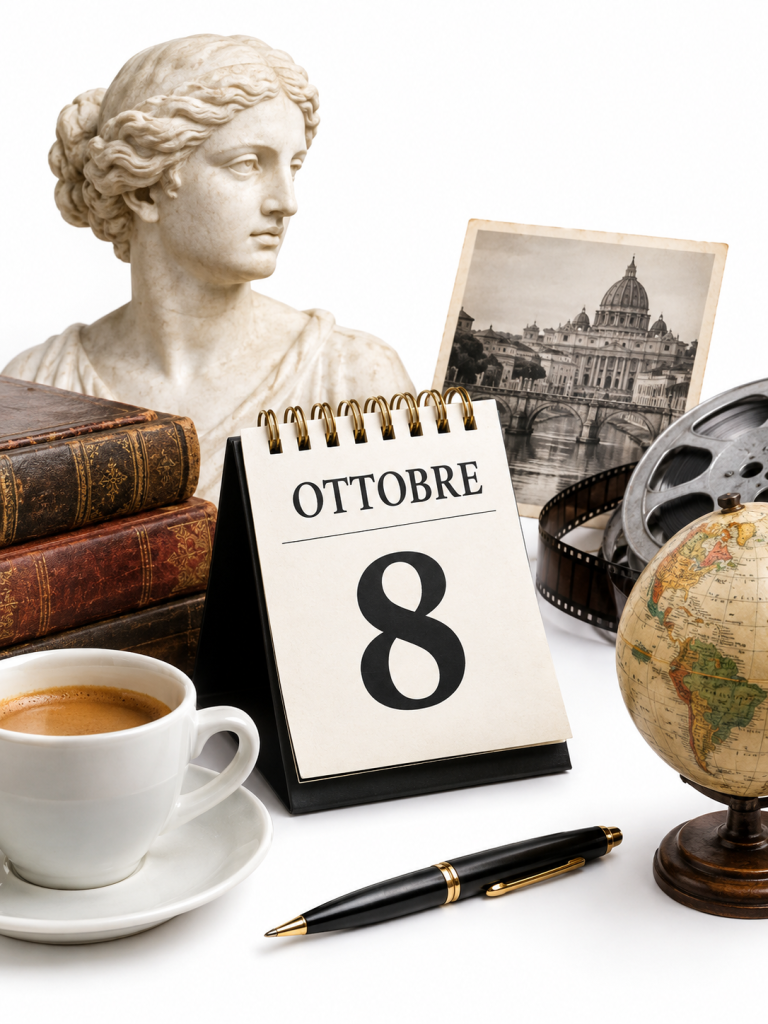 Accadde oggi 8 ottobre: eventi e curiosità della giornata