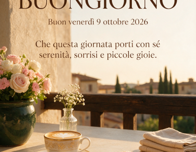 Buongiorno - immagine AI 1