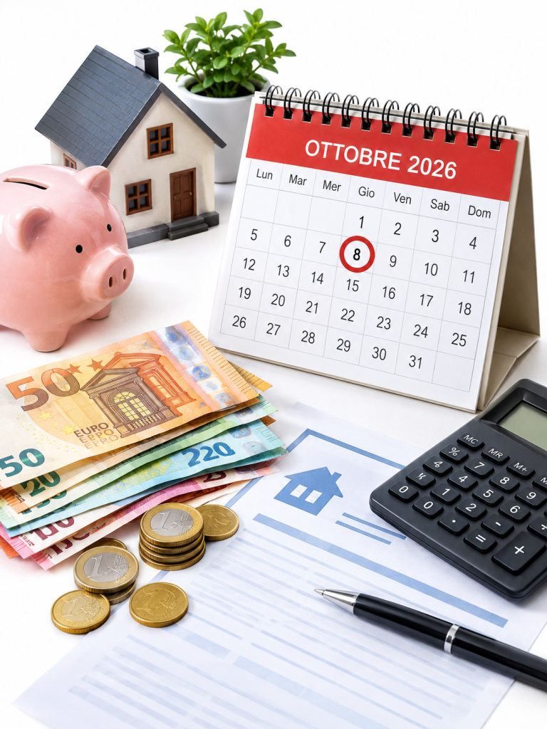 Bonus e scadenze giovedì 8 ottobre 2026: domande, requisiti e novità