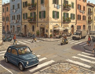 Quiz: Incrocio senza semaforo: hai STOP con linea di arresto, l’altra strada non ha segnali. Chi ha la precedenza?
