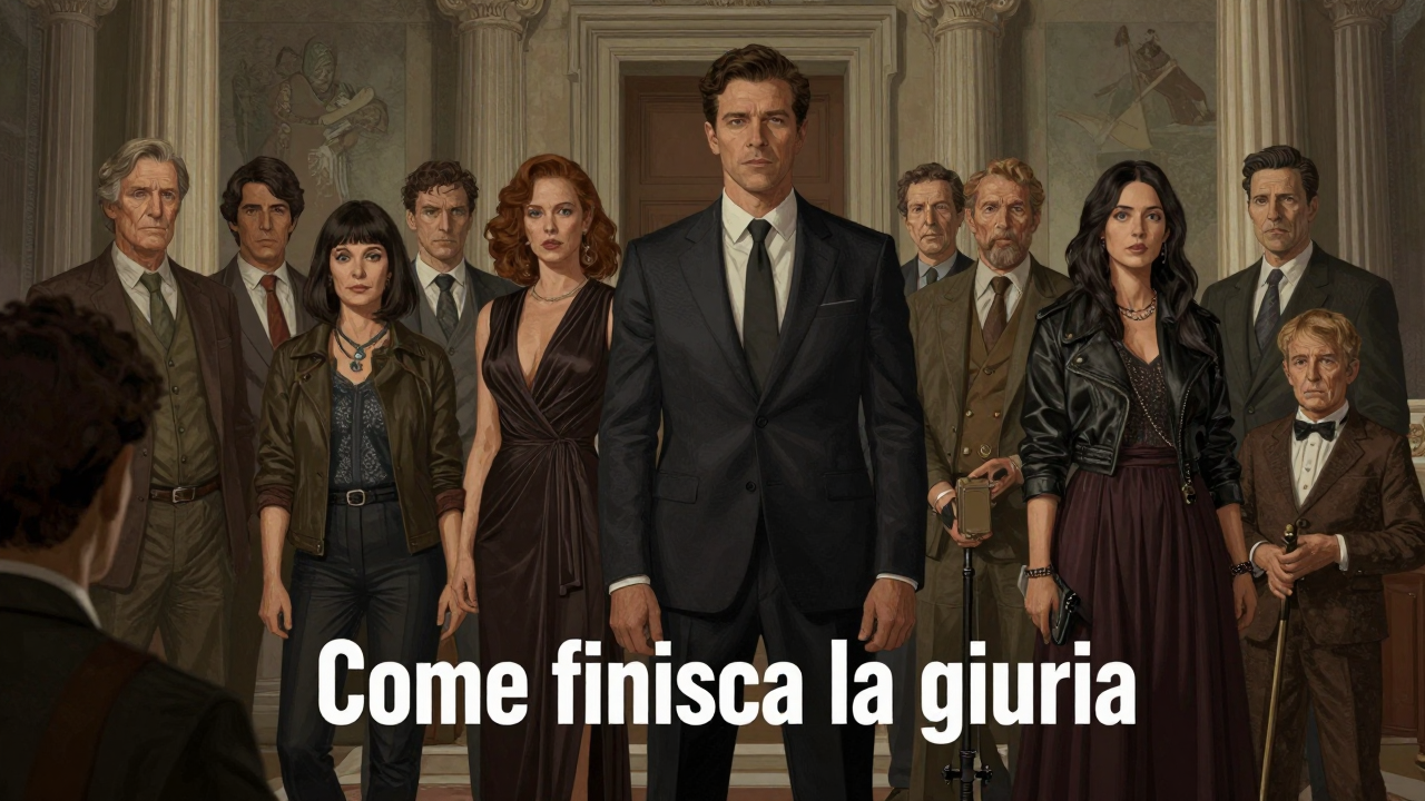 Come finisce La giuria - illustrazione AI