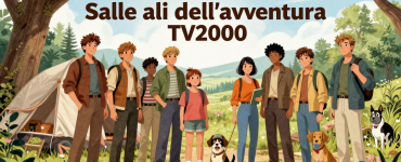 Come finisce Sulle ali dell’avventura film Tv2000 - illustrazione AI