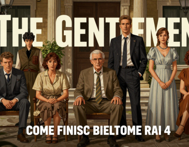 Come finisce The Gentlemen film Rai 4 - illustrazione AI