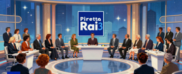 Presa Diretta Rai 3 - illustrazione AI