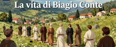 Sul cammino di Francesco Domenica 11 ottobre 2026 Rai prima serata – La vita di Biagio Conte - illustrazione AI