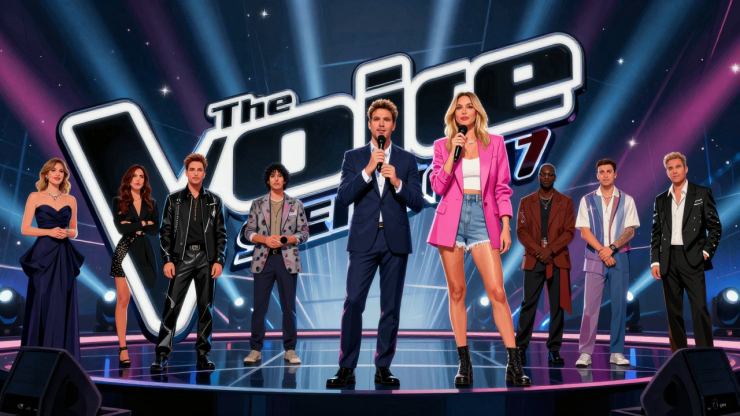 The Voice Senior 7 - illustrazione AI