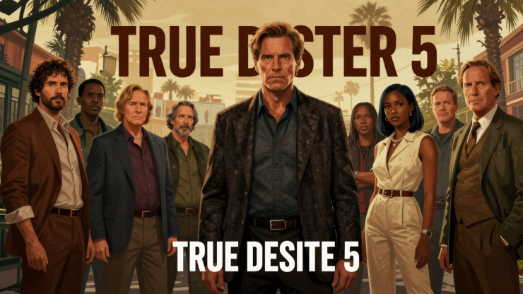 True Detective 5 - illustrazione AI