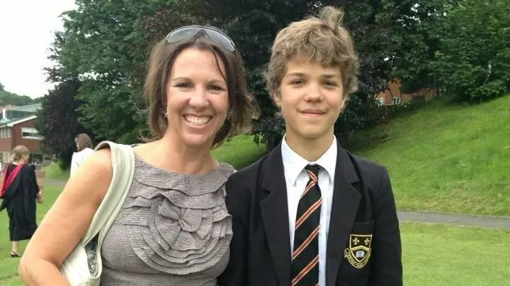 Mum Lorin with her son Breck set up a foundation in his name (Supplied)