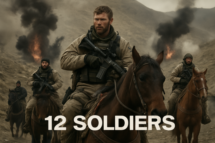 come finisce 12 Soldiers – illustrazione originale