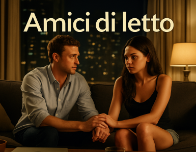 come finisce Amici di letto – illustrazione originale