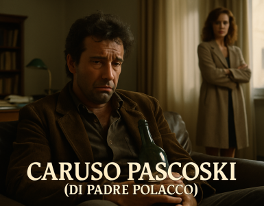 come finisce Caruso Pascoski (di padre polacco) – illustrazione originale