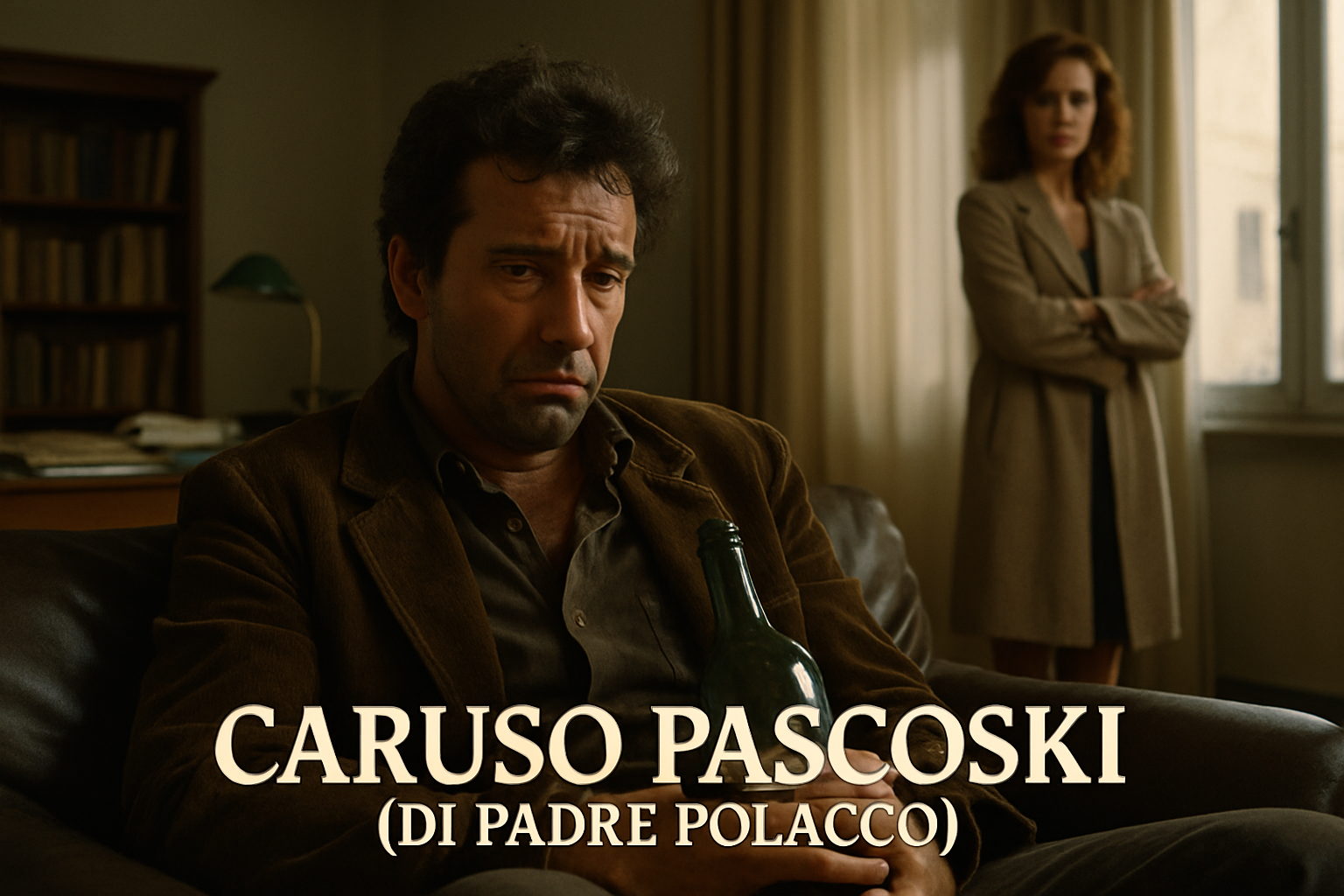 come finisce Caruso Pascoski (di padre polacco) – illustrazione originale