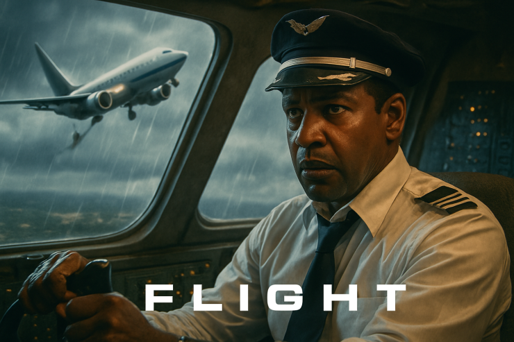come finisce Flight – illustrazione originale