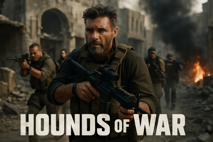 come finisce Hounds of War – illustrazione originale