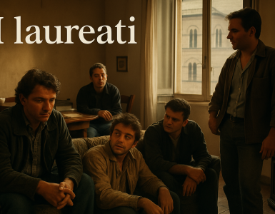 come finisce I laureati – illustrazione originale