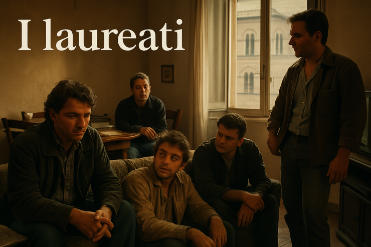 come finisce I laureati – illustrazione originale