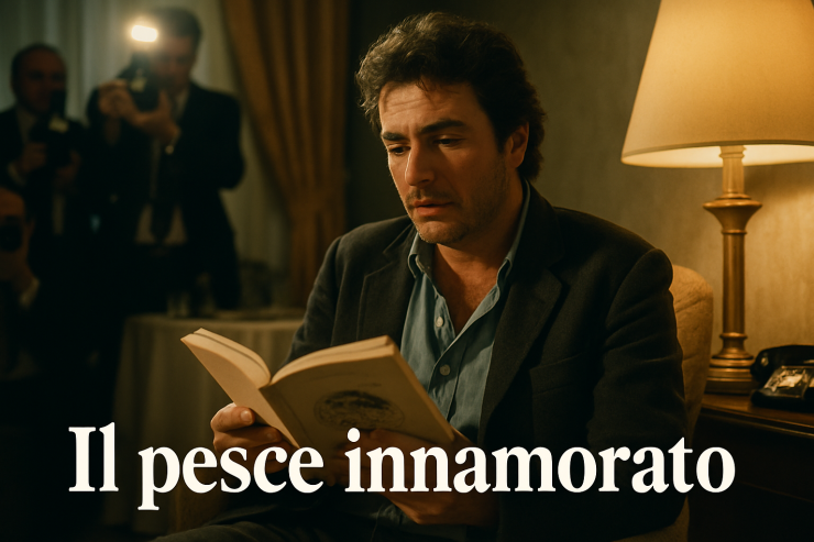 come finisce Il pesce innamorato – illustrazione originale