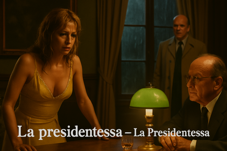 come finisce La presidentessa -- La Presidentessa – illustrazione originale