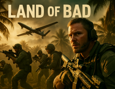 come finisce Land of bad – illustrazione originale