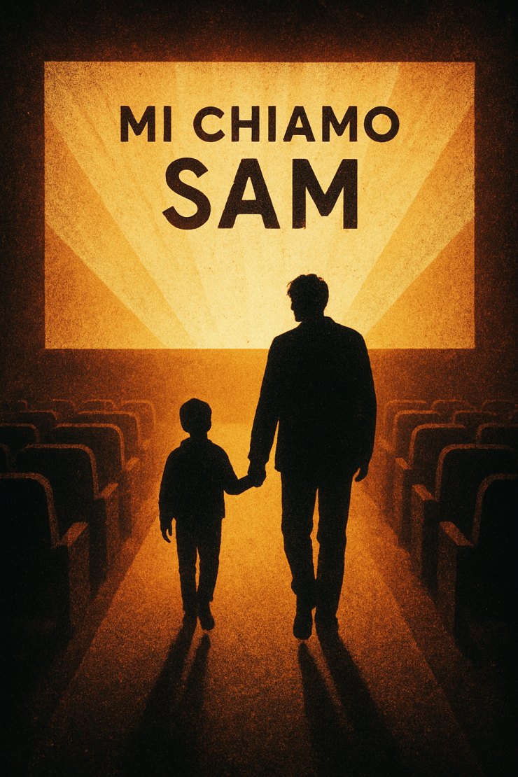 come finisce Mi chiamo Sam – illustrazione originale