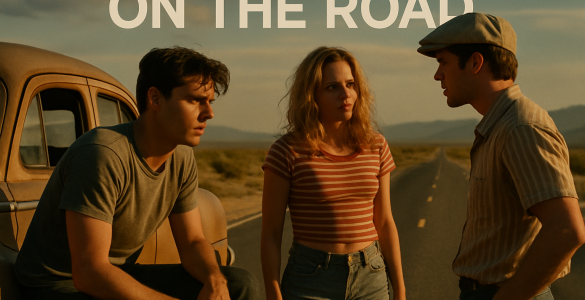 come finisce On the road – illustrazione originale