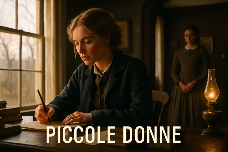come finisce Piccole donne – illustrazione originale