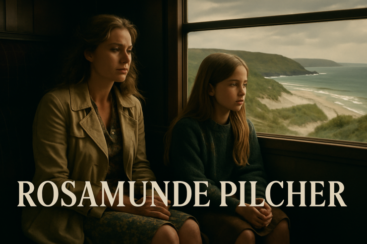 come finisce Rosamunde Pilcher – illustrazione originale