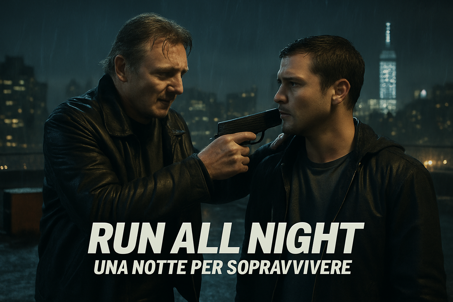 come finisce Run All Night - Una notte per sopravvivere – illustrazione originale