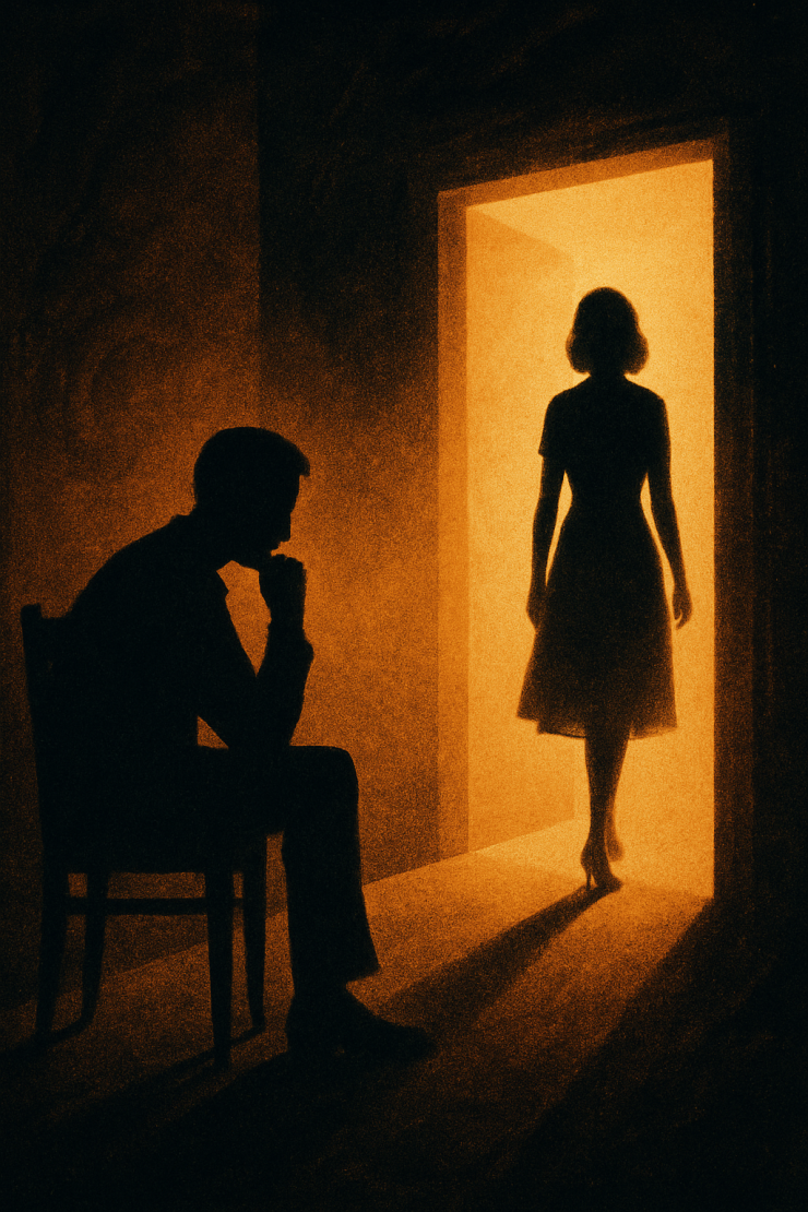 come finisce Se Mi Vuoi Bene – illustrazione originale