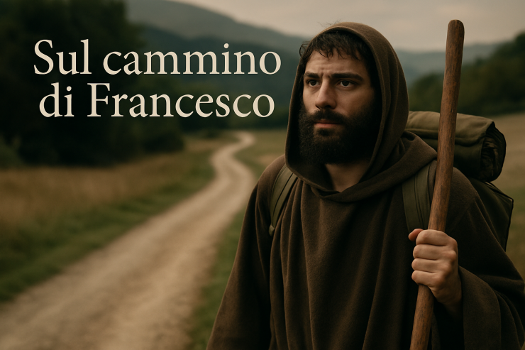 come finisce Sul cammino di Francesco – illustrazione originale