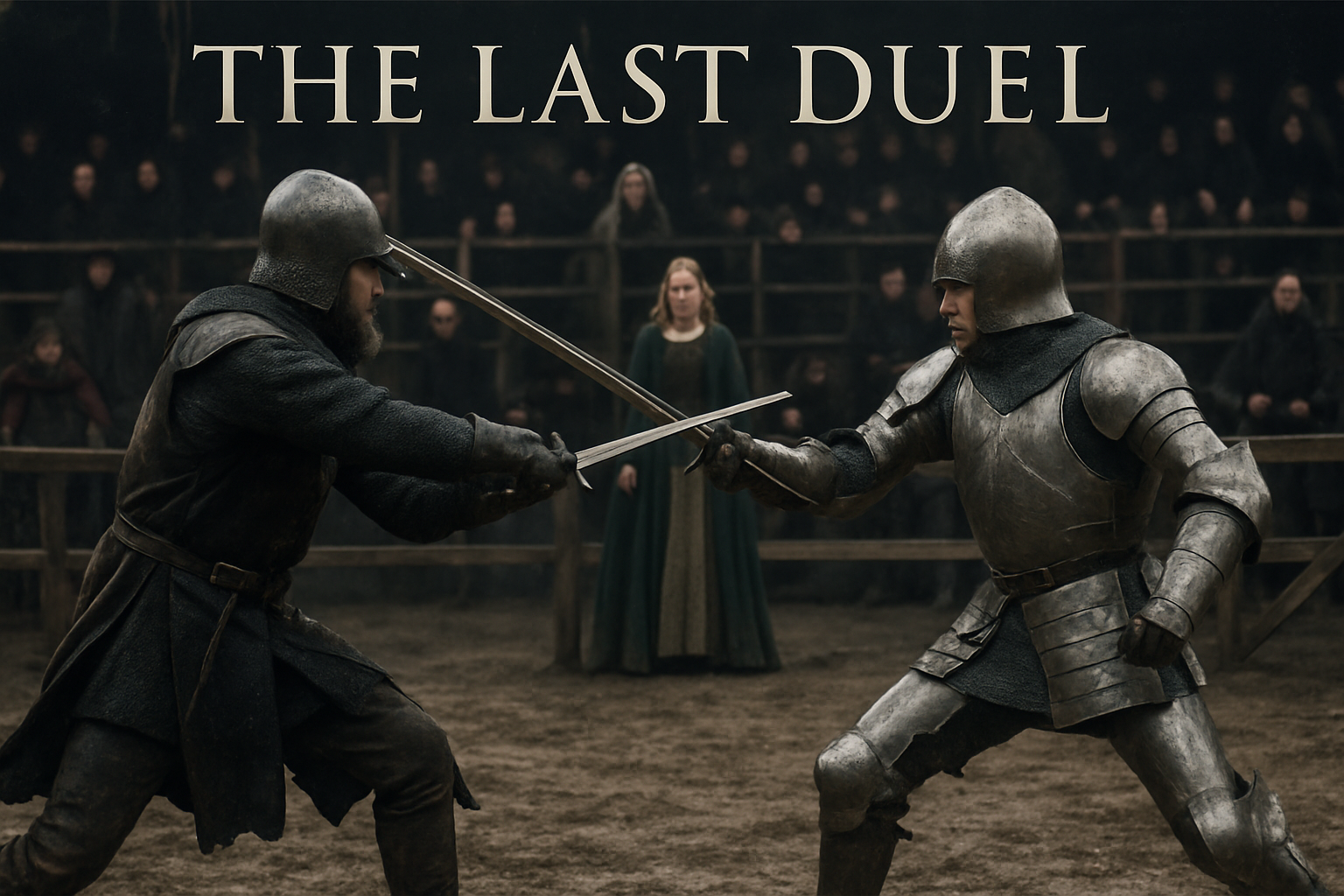 come finisce The Last Duel – illustrazione originale
