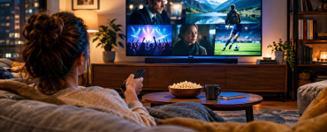 Programmi TV stasera 10 ottobre 2026 — illustrazione editoriale