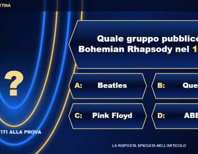 Bohemian Rhapsody gruppo — Quale gruppo pubblicò Bohemian Rhapsody nel 1975?