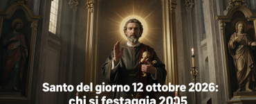 Santo del giorno 12 ottobre 2026 — illustrazione editoriale
