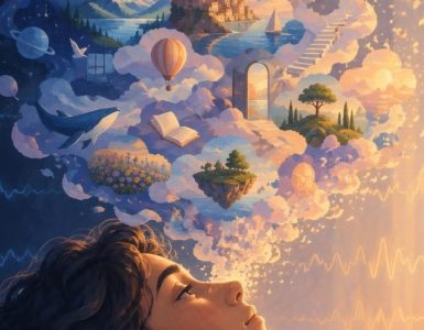 Grafica illustrativa per dimenticare i sogni