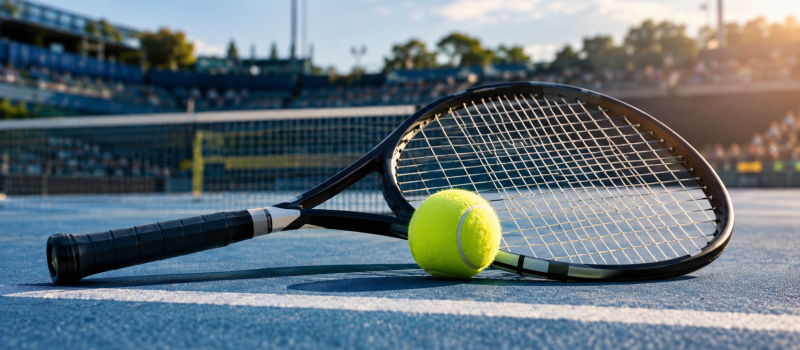Tennis oggi 9 ottobre 2026 — illustrazione editoriale